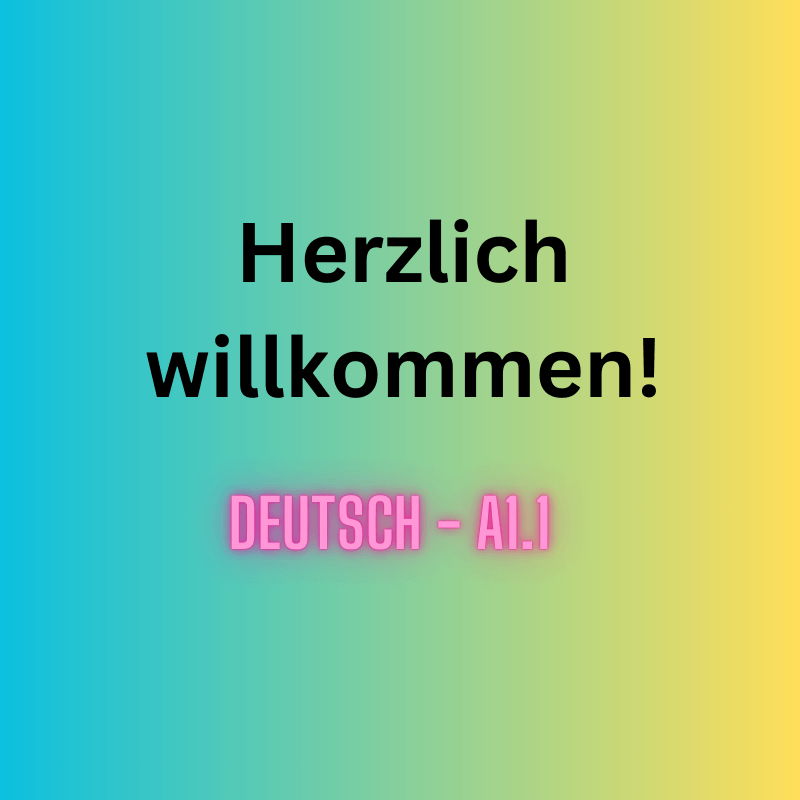 Herzlich willkommen!